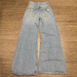 Free People Light Blue Flare Jeans